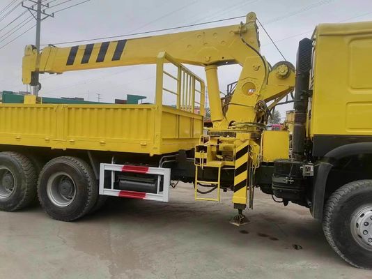 트럭 탑재 크레인 12t 직선 붐 크레인 16t 접는 크레인 HOWO 6X4 8t 12t 1