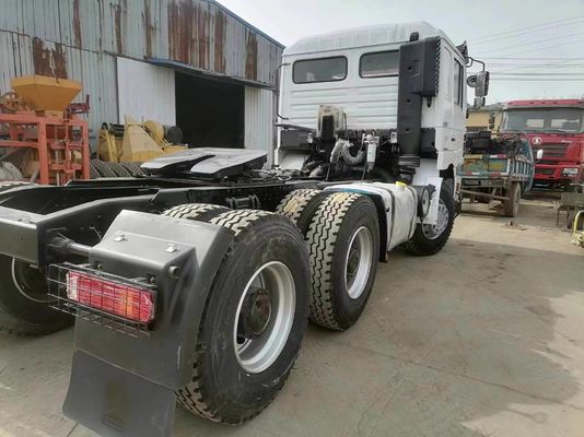 6-8L 엔진 용량 HOWO 6X4 400HP 높은 호스 파워 썰매 트럭 트랙터 트레일러