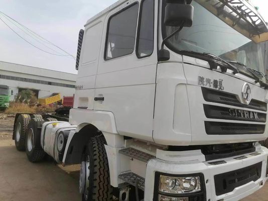 6-8L 엔진 용량 HOWO 6X4 400HP 높은 호스 파워 썰매 트럭 트랙터 트레일러
