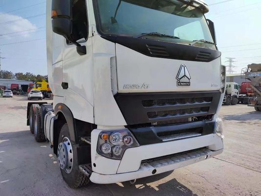6800x2500x3500mm Sinotruk Howoa7 트랙터 트럭 헤드 트럭 6x4 드라이브 휠