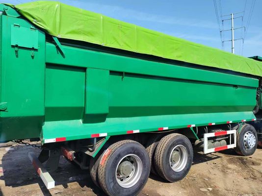 6×4 Sinotruk HOWO U형 덤프 트럭 좌석 ≤5의 중고용 트럭