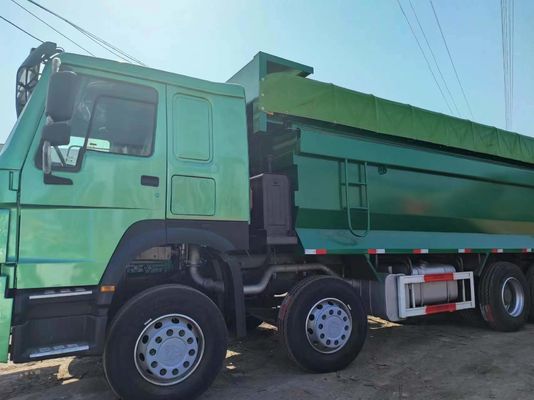 6×4 Sinotruk HOWO U형 덤프 트럭 좌석 ≤5의 중고용 트럭