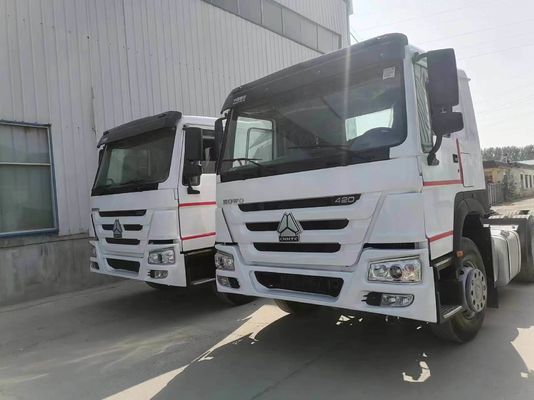 수동변속기 420마력 Sinotruk HOWO 6*4 트랙터 트럭