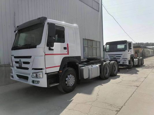 수동변속기 420마력 Sinotruk HOWO 6*4 트랙터 트럭