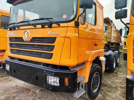 사용 된 380HP Shacman F3000 트랙터 트레일러 중량 6X4 왼쪽 드라이브 또는 오른손 드라이브
