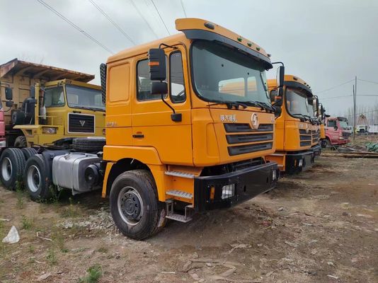 사용 된 380HP Shacman F3000 트랙터 트레일러 중량 6X4 왼쪽 드라이브 또는 오른손 드라이브