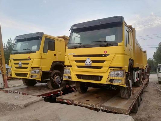 6x4 371HP 팅퍼 사용 된 덤프 트럭 6x4 드라이브 휠 및 HOWO 트럭 20 3050 70-100 톤