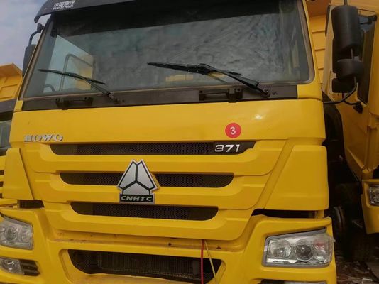 20-100톤 6X4 371HP Sinotruck HOWO ISO 타이어 인증과 함께 사용 된 덤프 트럭