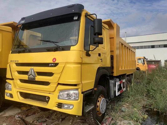 20-100톤 6X4 371HP Sinotruck HOWO ISO 타이어 인증과 함께 사용 된 덤프 트럭