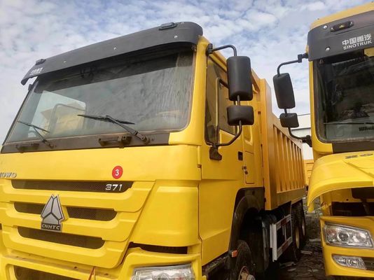 20-100톤 6X4 371HP Sinotruck HOWO ISO 타이어 인증과 함께 사용 된 덤프 트럭