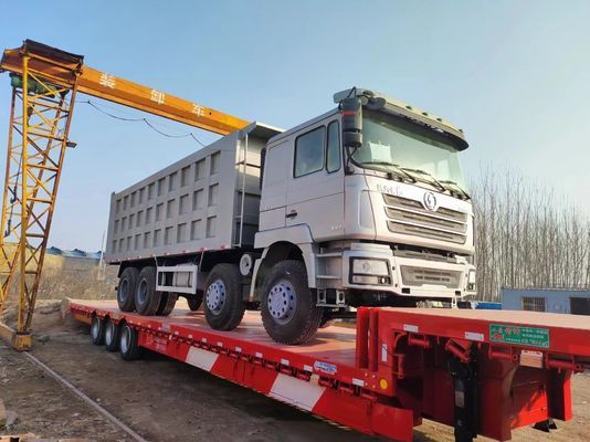 샤크맨 F3000 중고용 트랙터 트럭 6×4 드라이브 휠 직무 트레일러 헤드 덤프 트럭 1