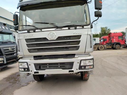 샤크맨 8X4 중량 사용 된 덤프 트럭 슈퍼 드라이브 375HP 12 휠 40t 덤프