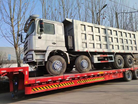 샤크맨 8X4 덤프 트럭 30t 중고 Sinotruck 슈퍼 드라이브 375HP 12 휠 40t